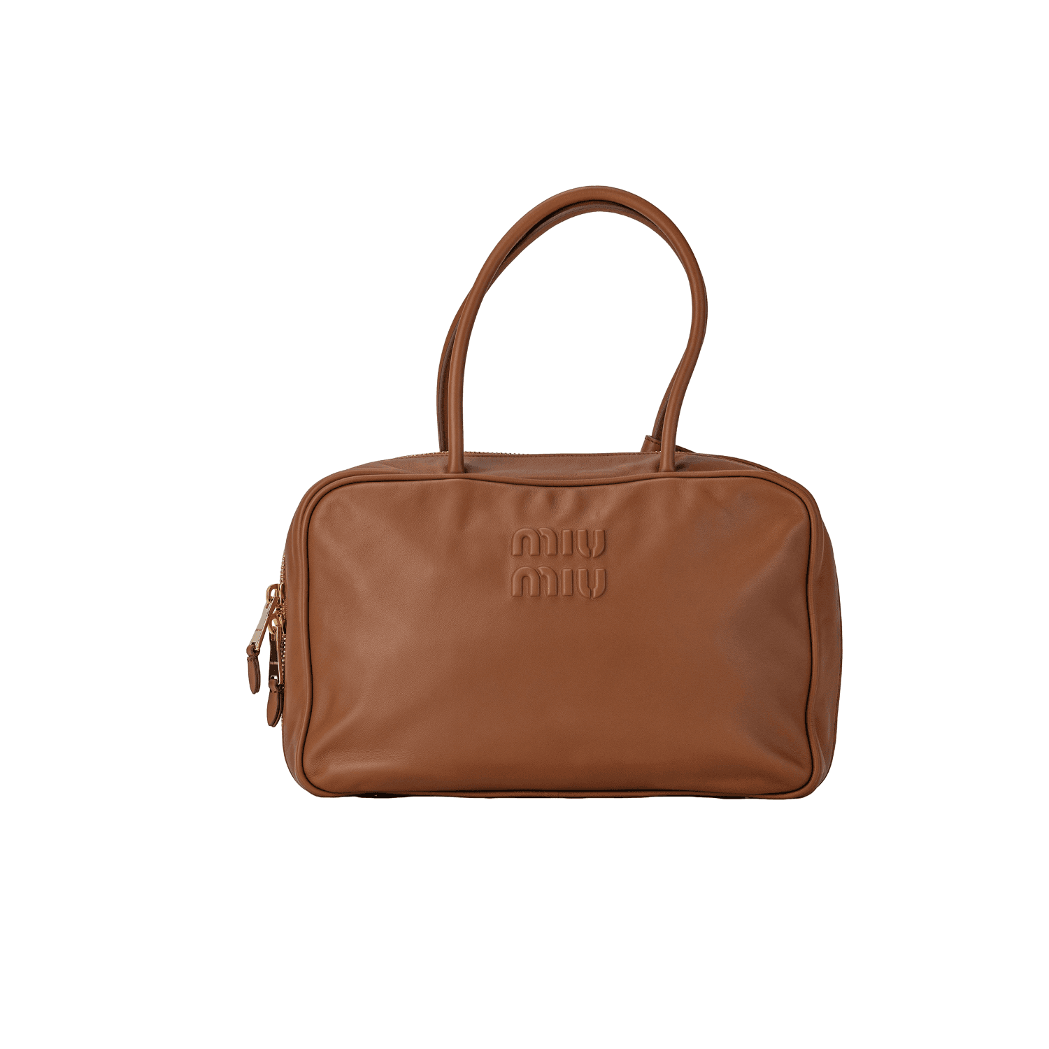 Сумка Miu Miu Cognac Leather Bag - изображение 2