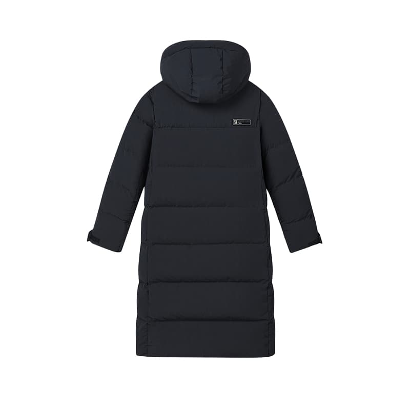 Зимняя куртка FILA Белый Пуховик Мужской Глубокий Черный - изображение 2