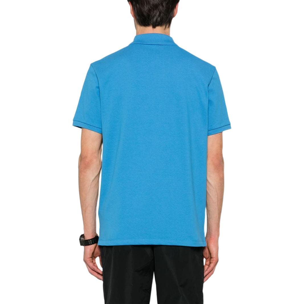 Поло Moncler Polo Shirt Blue - изображение 5