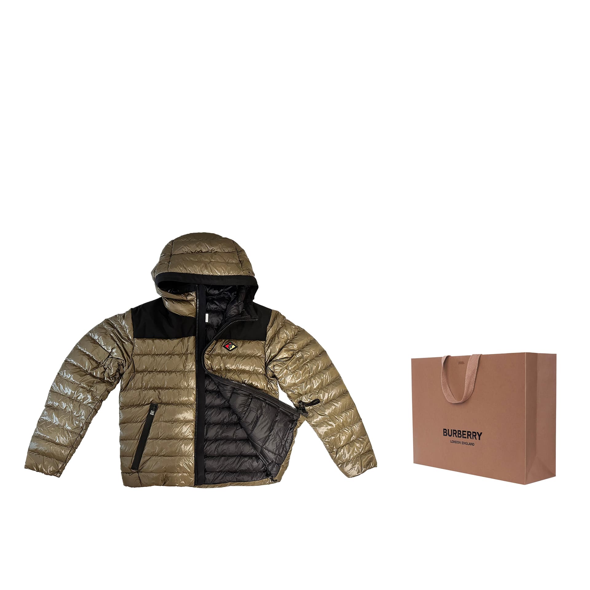 Зимняя куртка пуховик Burberry FW22 Hooded Down Jacket - изображение 7