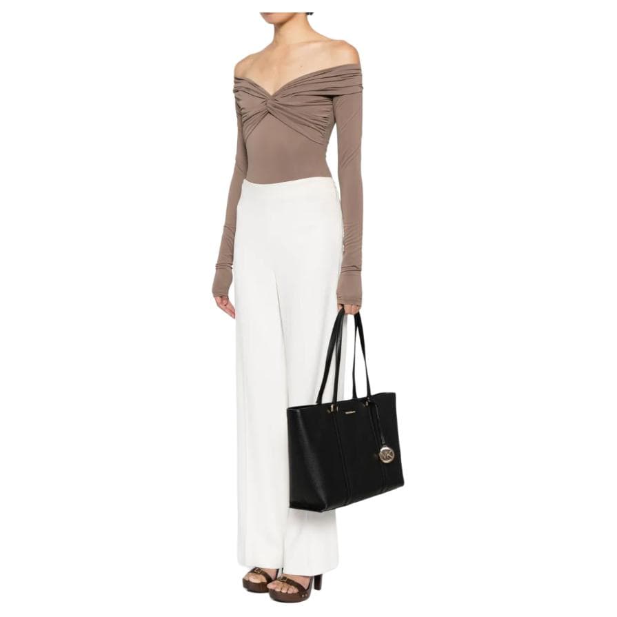 Сумка MICHAEL KORS MK Logo Tote - изображение 5