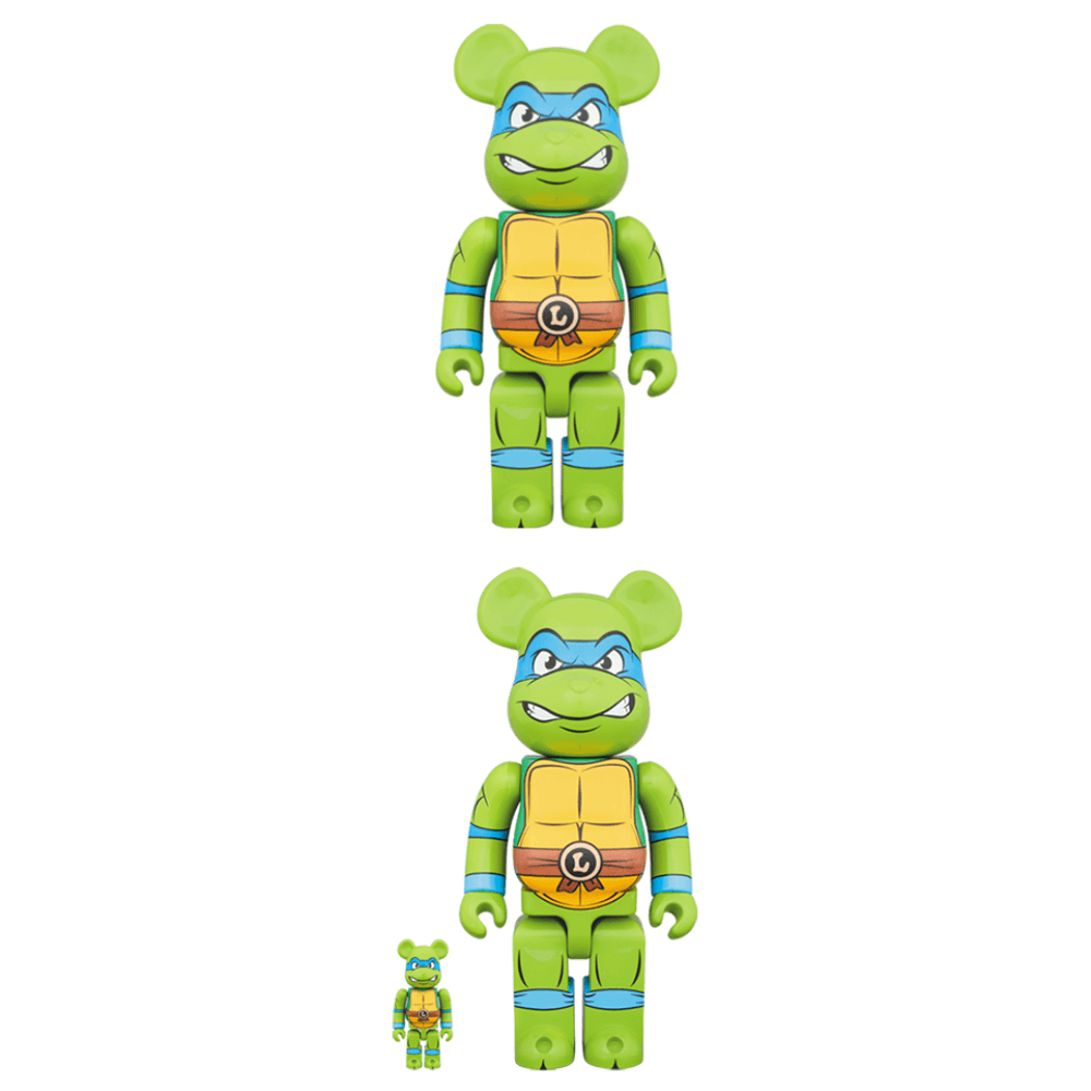 Фигурка BE@RBRICK Teenage Mutant Ninja Turtles Leonardo Da Vinci - изображение 3
