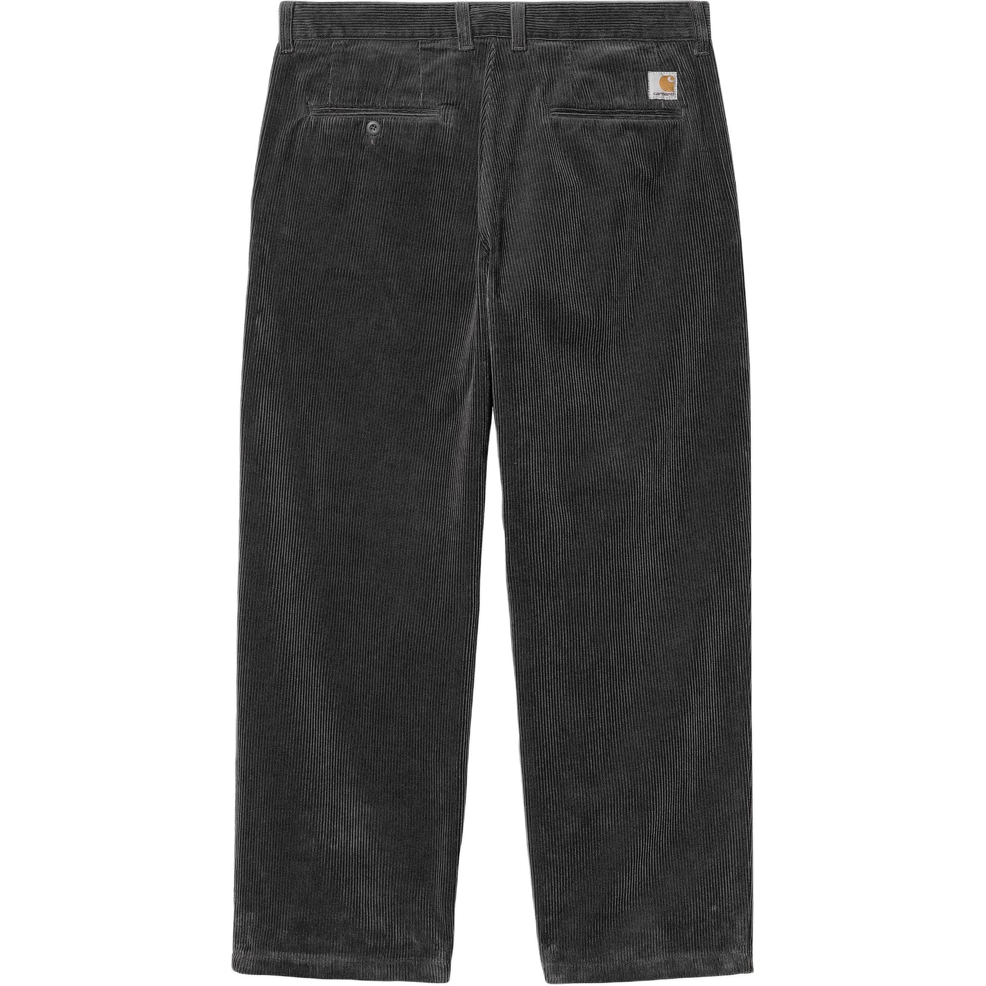 Штаны Carhartt WIP FW24 Эван Брюки Повседневные Брюки Унисекс Черные - изображение 2