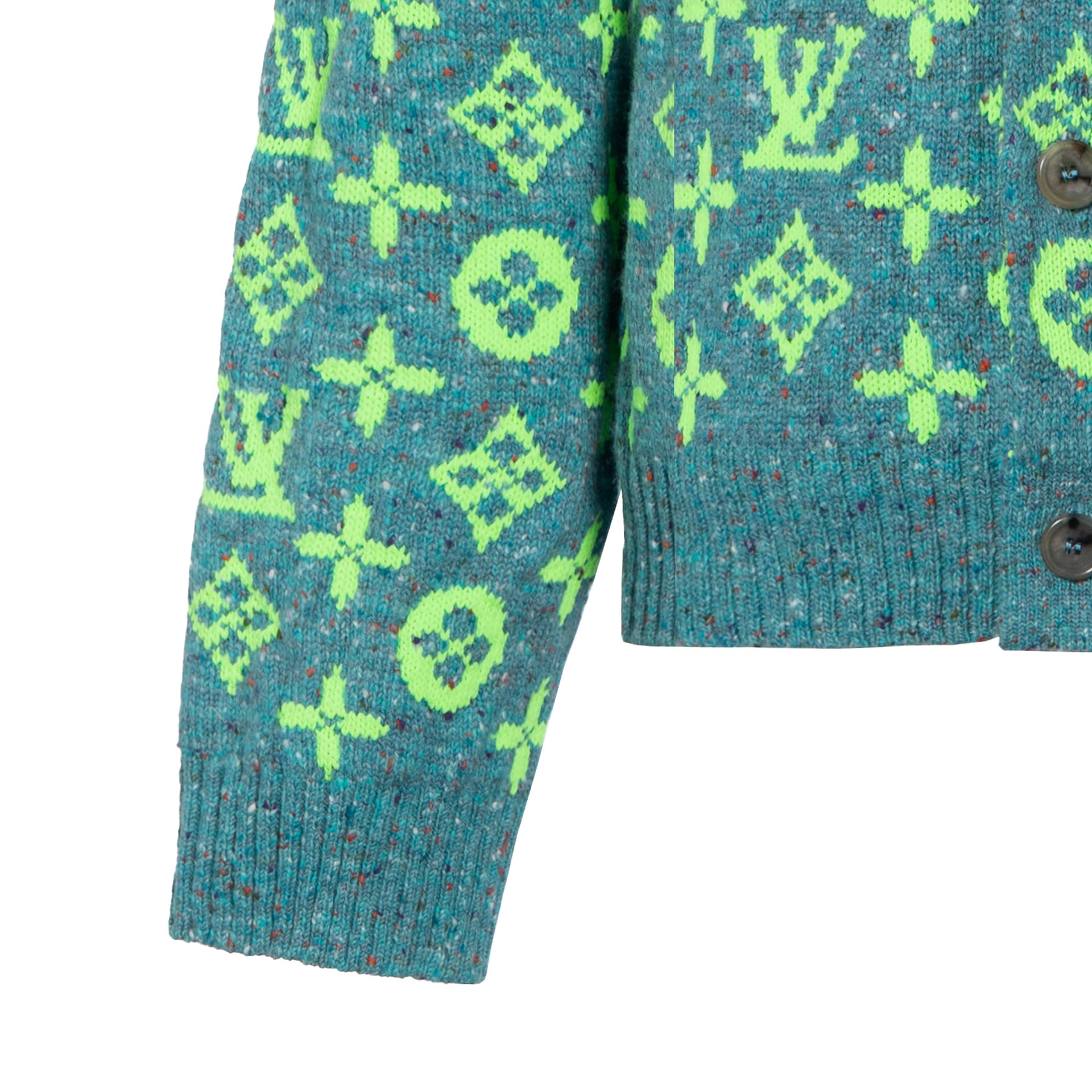 Кофта Louis Vuitton SS22 Limited Edition Sweater Green - изображение 3