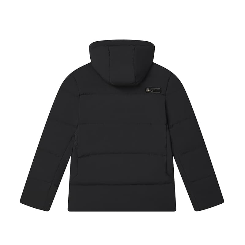 Зимняя куртка FILA Белый Пуховик Мужской Глубокий Черный - изображение 2