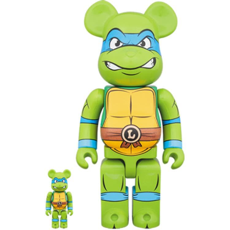 Фигурка BE@RBRICK Teenage Mutant Ninja Turtles Leonardo Da Vinci - изображение 2