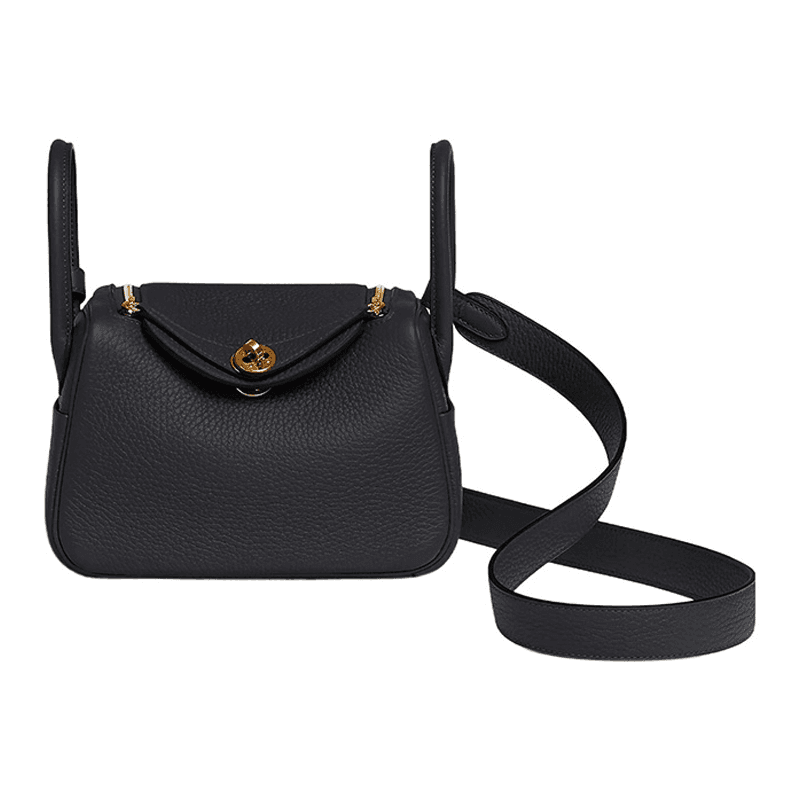 Сумка через плечо Hermes Lindy Mini 19 Navy - изображение 1