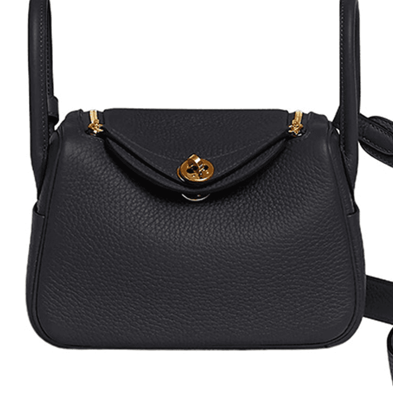 Сумка через плечо Hermes Lindy Mini 19 Navy - изображение 3