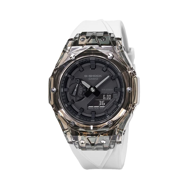 Часы CASIO GA-2100-1A1 Black Transparent - изображение 1