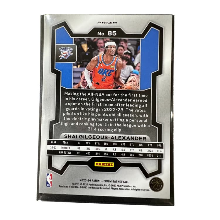 Коллекционные карточки PANINI Александр 2022 23 Баскетбол NBA - изображение 2