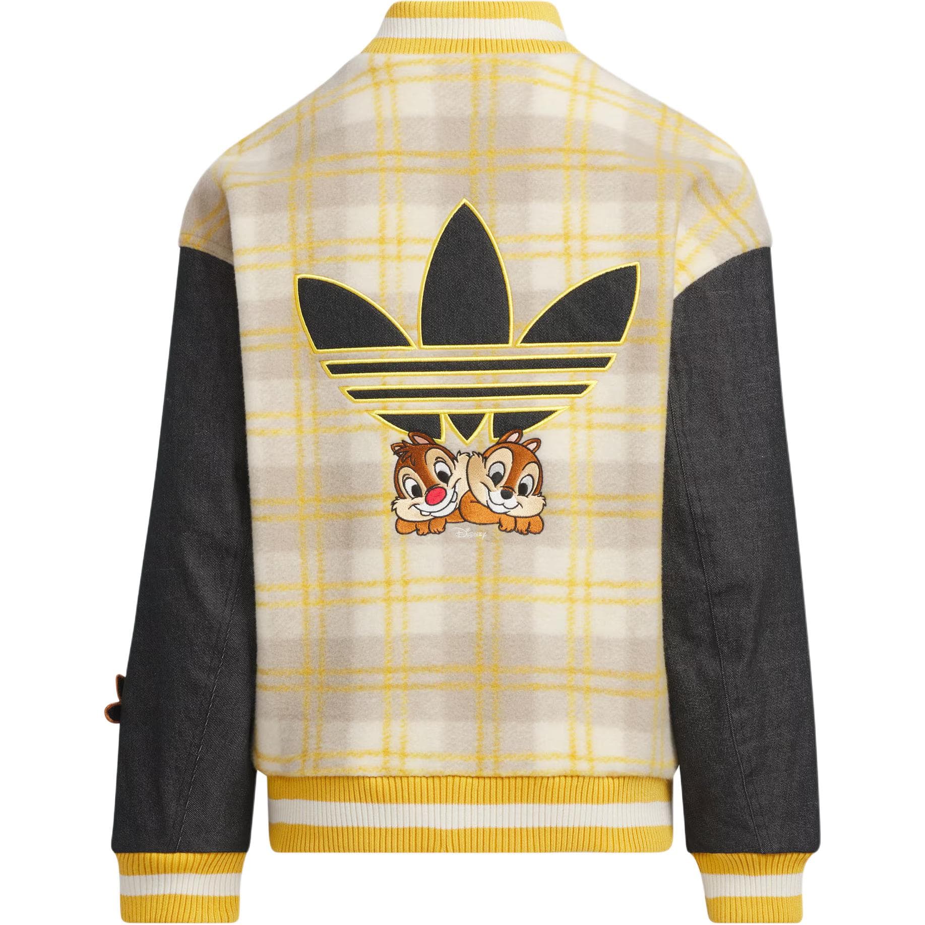 Adidas Originals x DISHINI LIANMINGKUAN Бейсбольная куртка Желтая - изображение 2