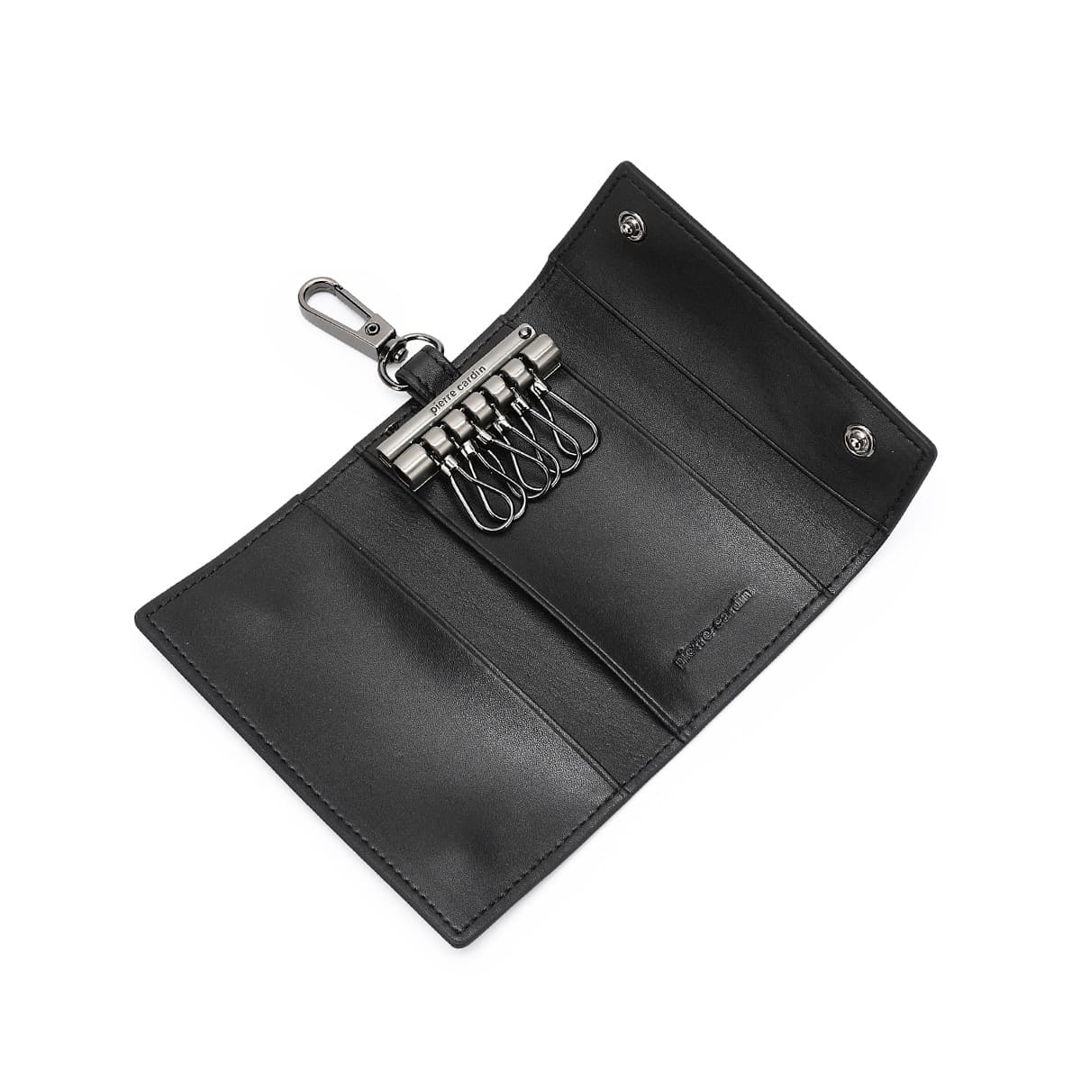 Ключница PIERRE CARDIN Ткань Key Pouch Стандартный (Standard) Мужской Серый - изображение 3