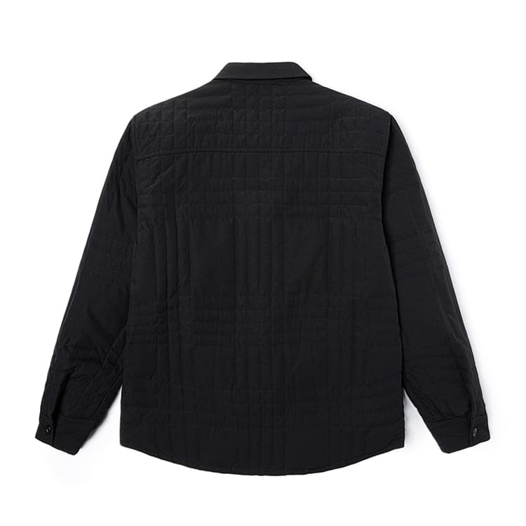 Зимняя куртка Lee FW24 Quilted Down Jacket Black - изображение 3