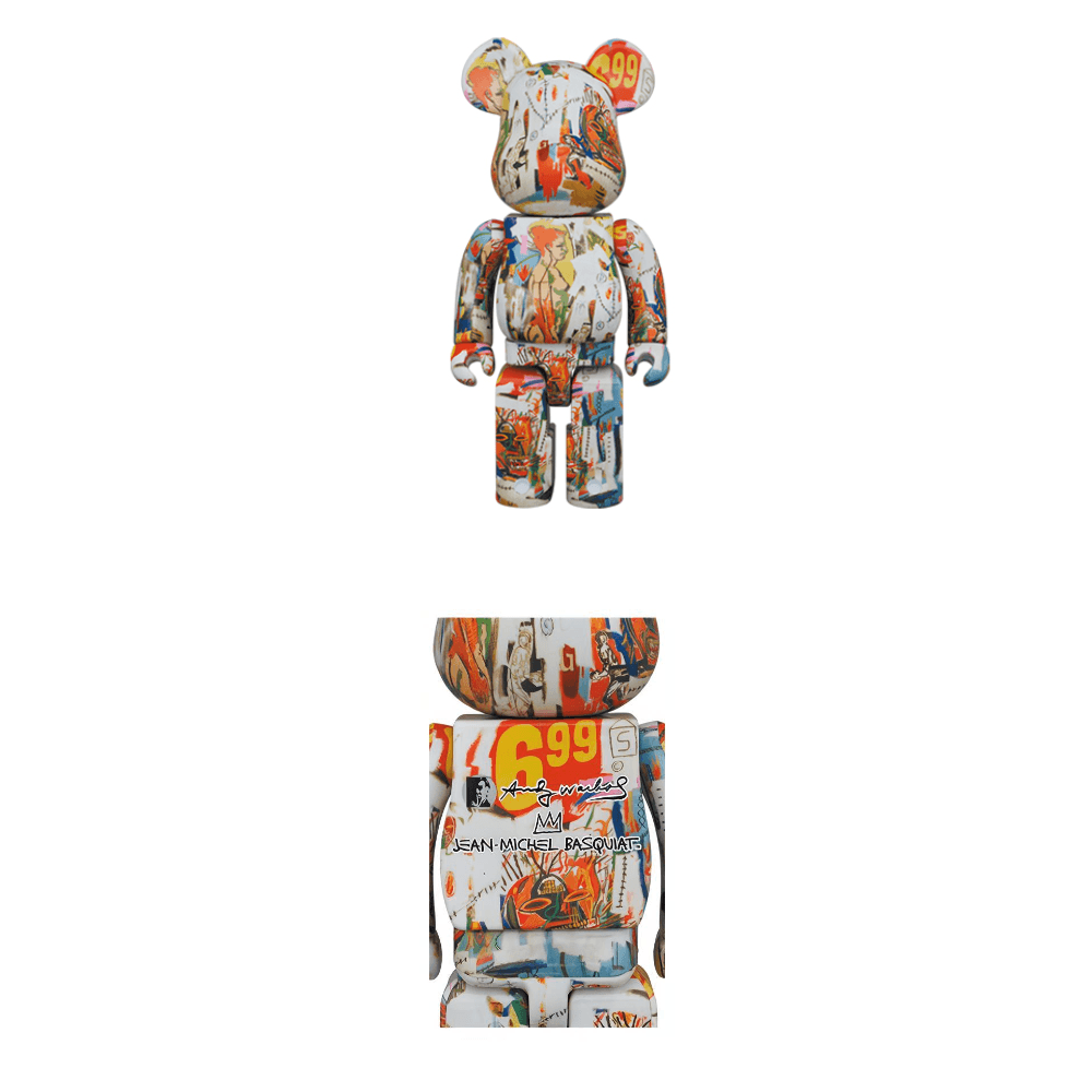Фигурка BE@RBRICK Andy Warhol Basquiat Set - изображение 4