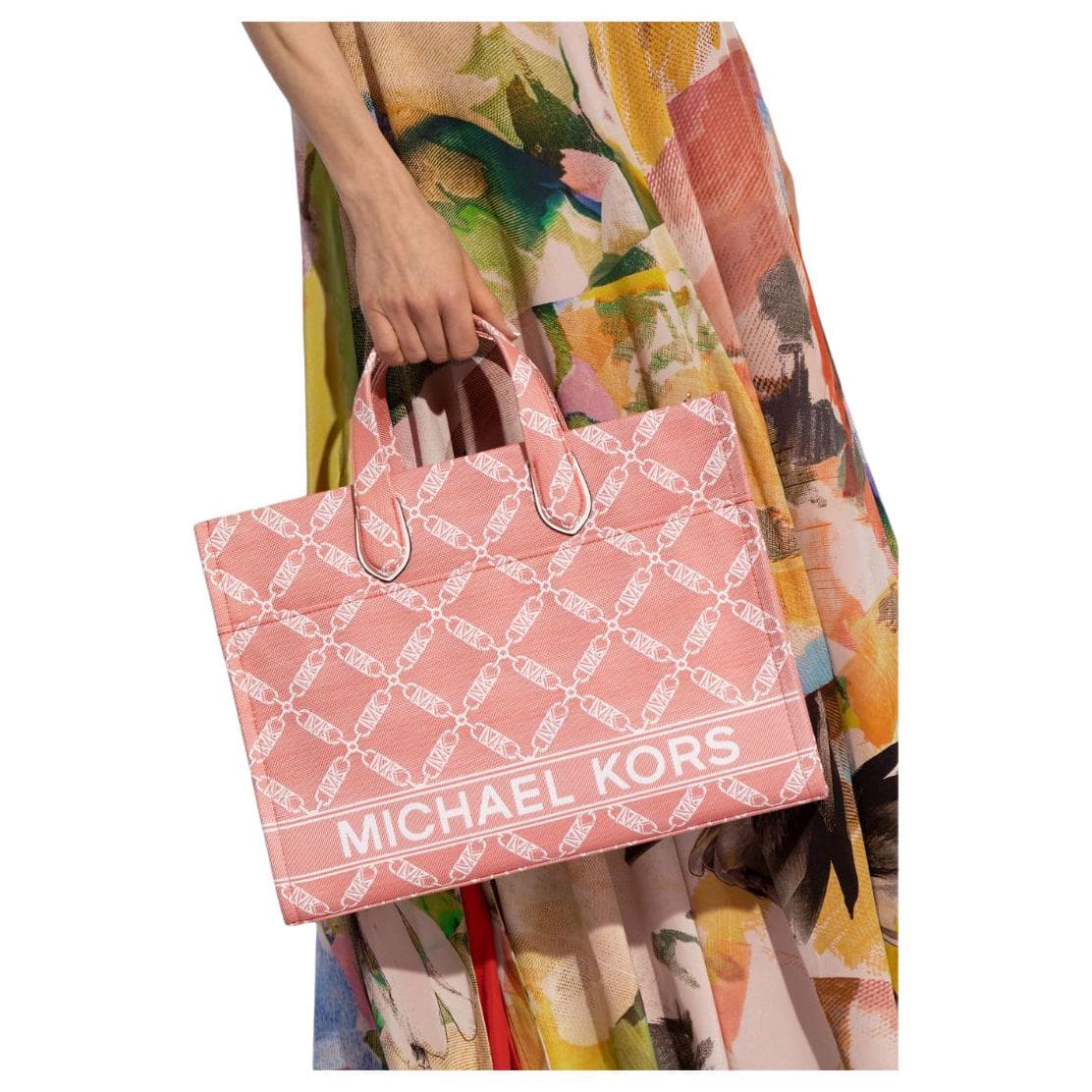 Сумка MICHAEL KORS MK Gigi Logo Tote - изображение 5