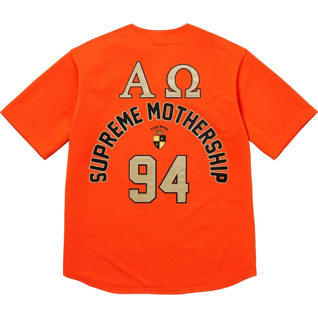 Футболка Supreme Alpha Omega Baseball Jersey — фото 2