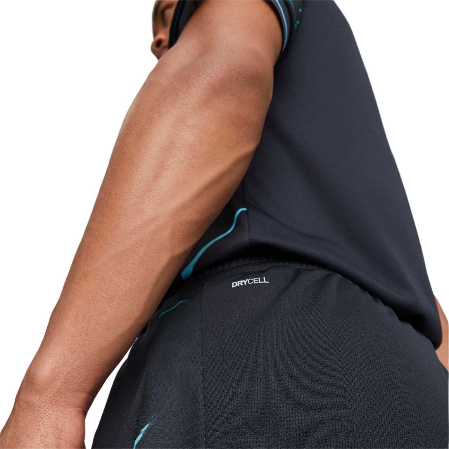 PUMA Мужские футбольные штаны черного цвета - изображение 7