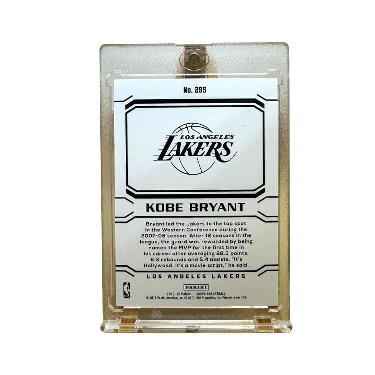 Коллекционные карточки PANINI Kobe Bryant Коби Брайант Лейкерс Обычный Сезон MVP АВАРА МЕНТЕНА Автограф КАРТА Звезда КАРТА Отличное СОСТОЯНИЕ - изображение 2