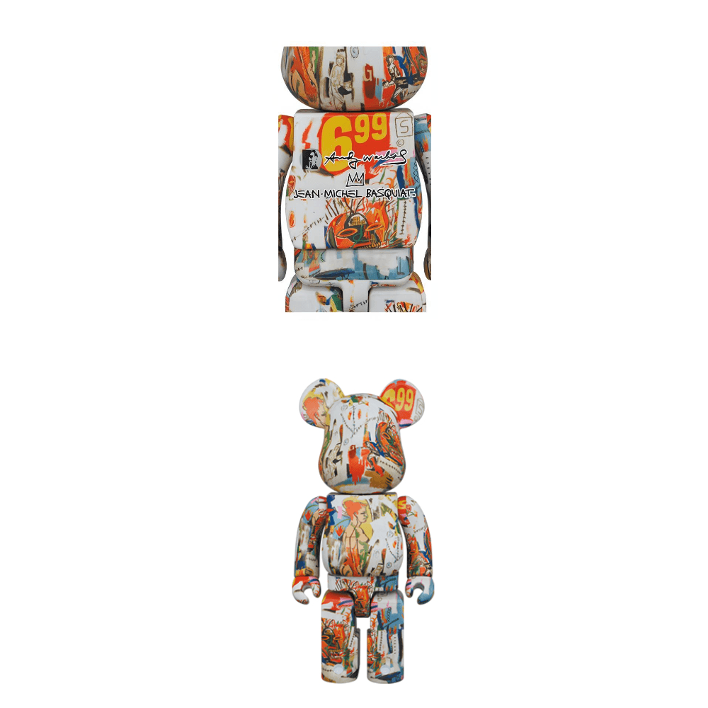 Фигурка BE@RBRICK Andy Warhol Basquiat Set - изображение 3
