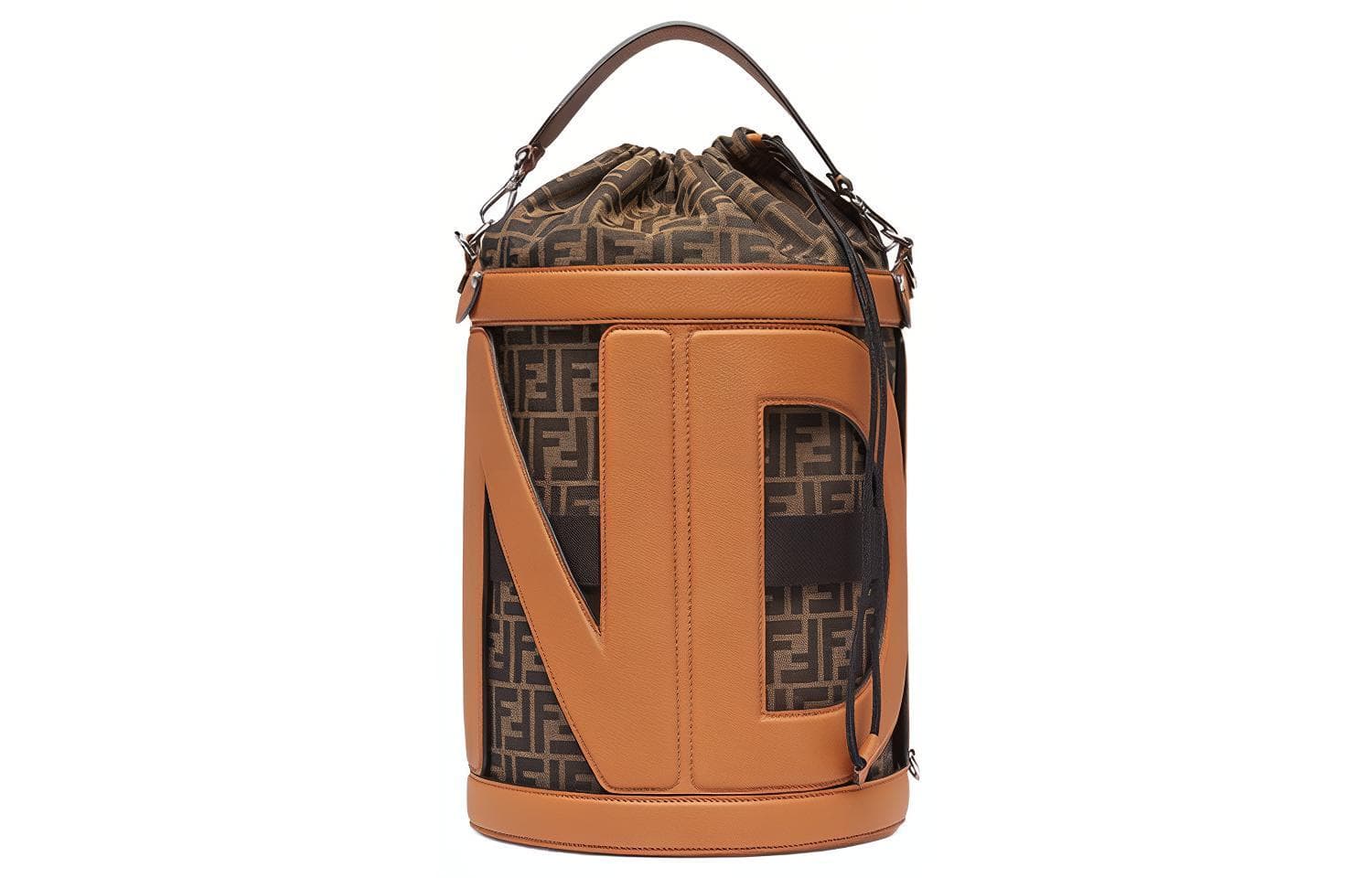 Сумка Fendi Bucket Bag Brown - изображение 3