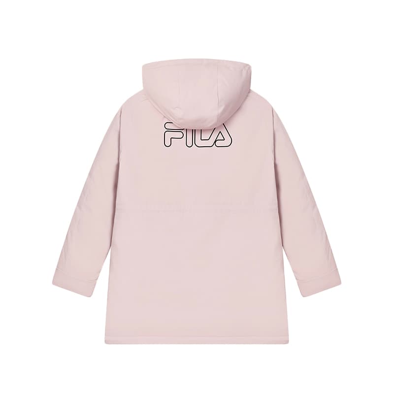Пуховик FILA ORIGINALE Пуховик Женский Дымчатый Фиолетовый Лотосовый Корень Пудра - изображение 2