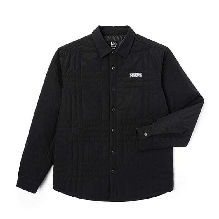 Зимняя куртка Lee FW24 Quilted Down Jacket Black - изображение 2