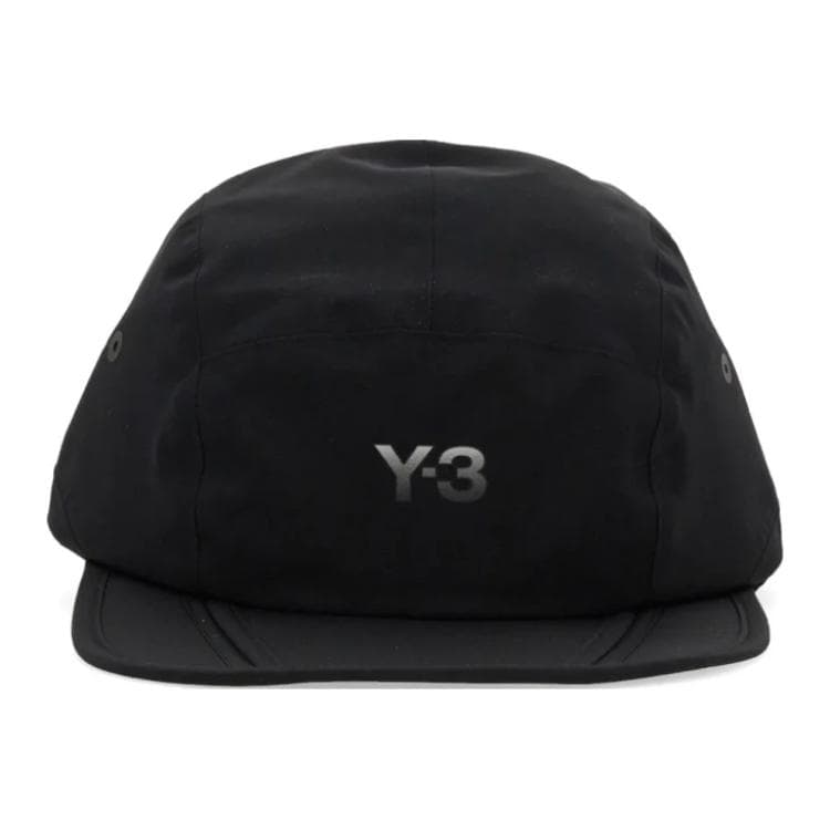Кепка Y-3 Floral Cap Спортивная кепка от солнца Принт с буквами Полиэстер Бейсболка Мужской Черный - изображение 4