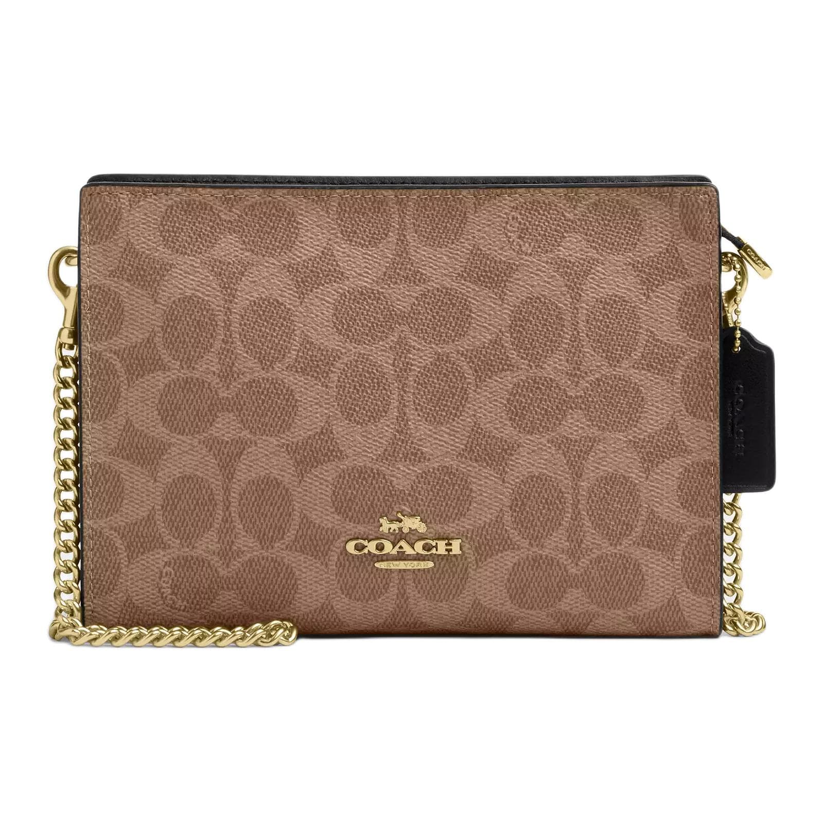 Сумка через плечо COACH Signature Canvas 19 - изображение 1