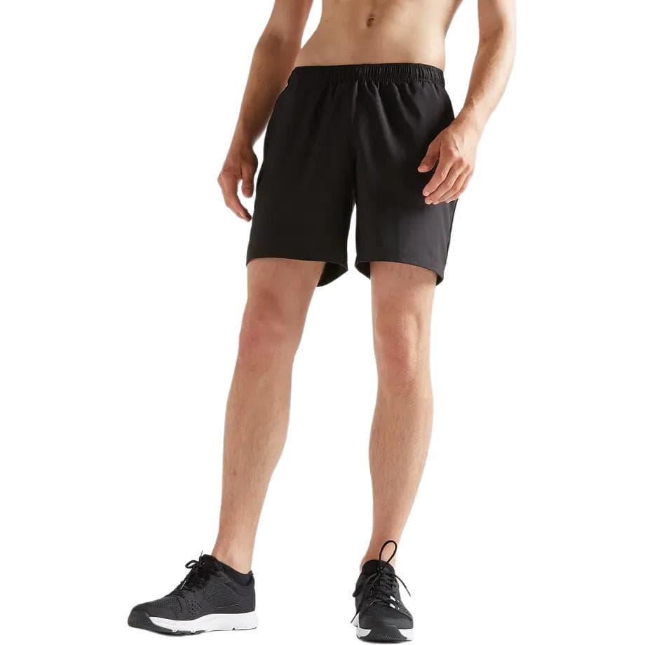 Тренировочные штаны DECATHLON DOMYOS Спортивные шорты Мужские Черные - изображение 3
