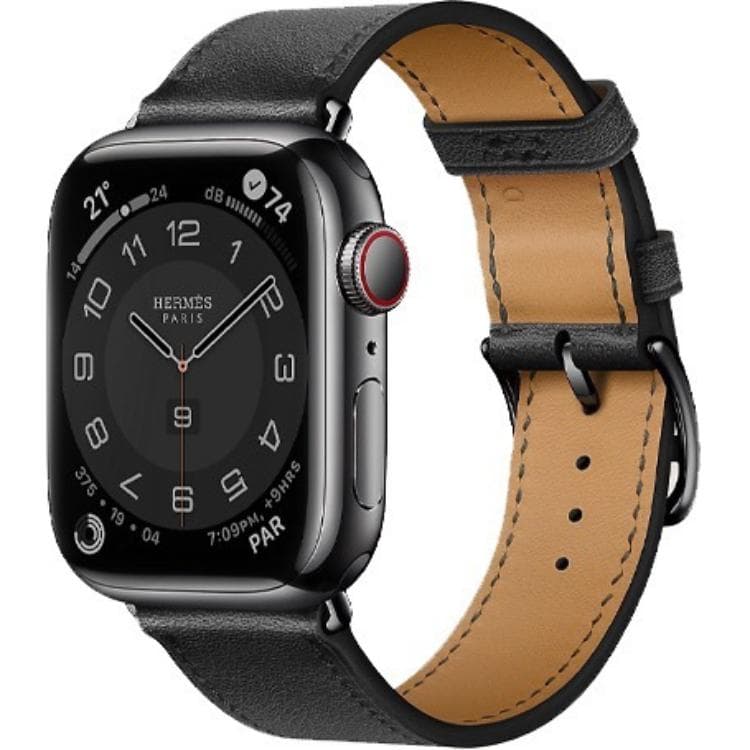 Ремешок для часов HERMES Шнуровка совместимость с Apple материал кожа - изображение 3