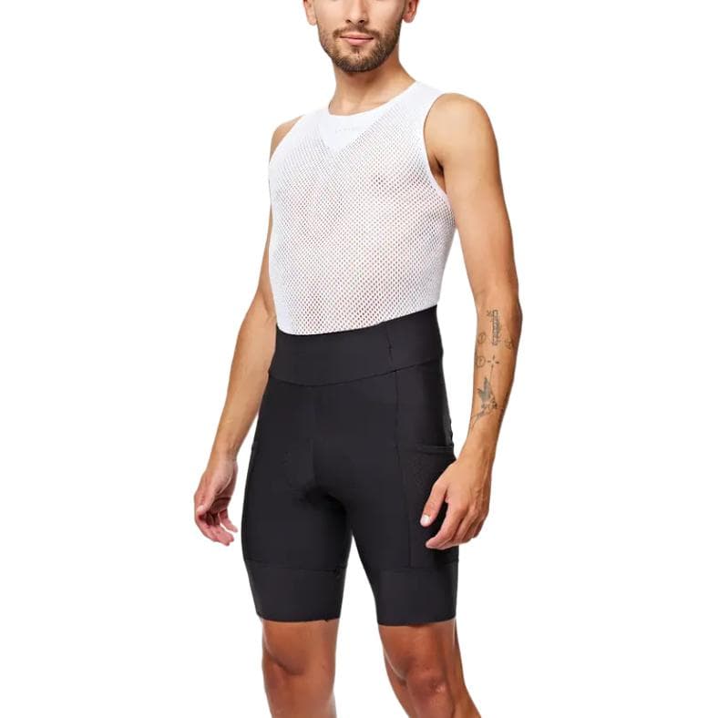 Тренировочные штаны DECATHLON VAN RYSEL ENDURANCE Спортивные шорты Мужские Черные - изображение 3