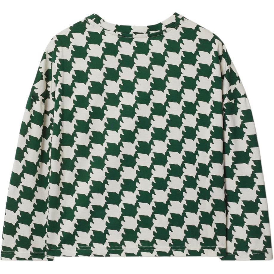 Футболка Burberry T-рубашка Темный цвет Мох Детская - изображение 2