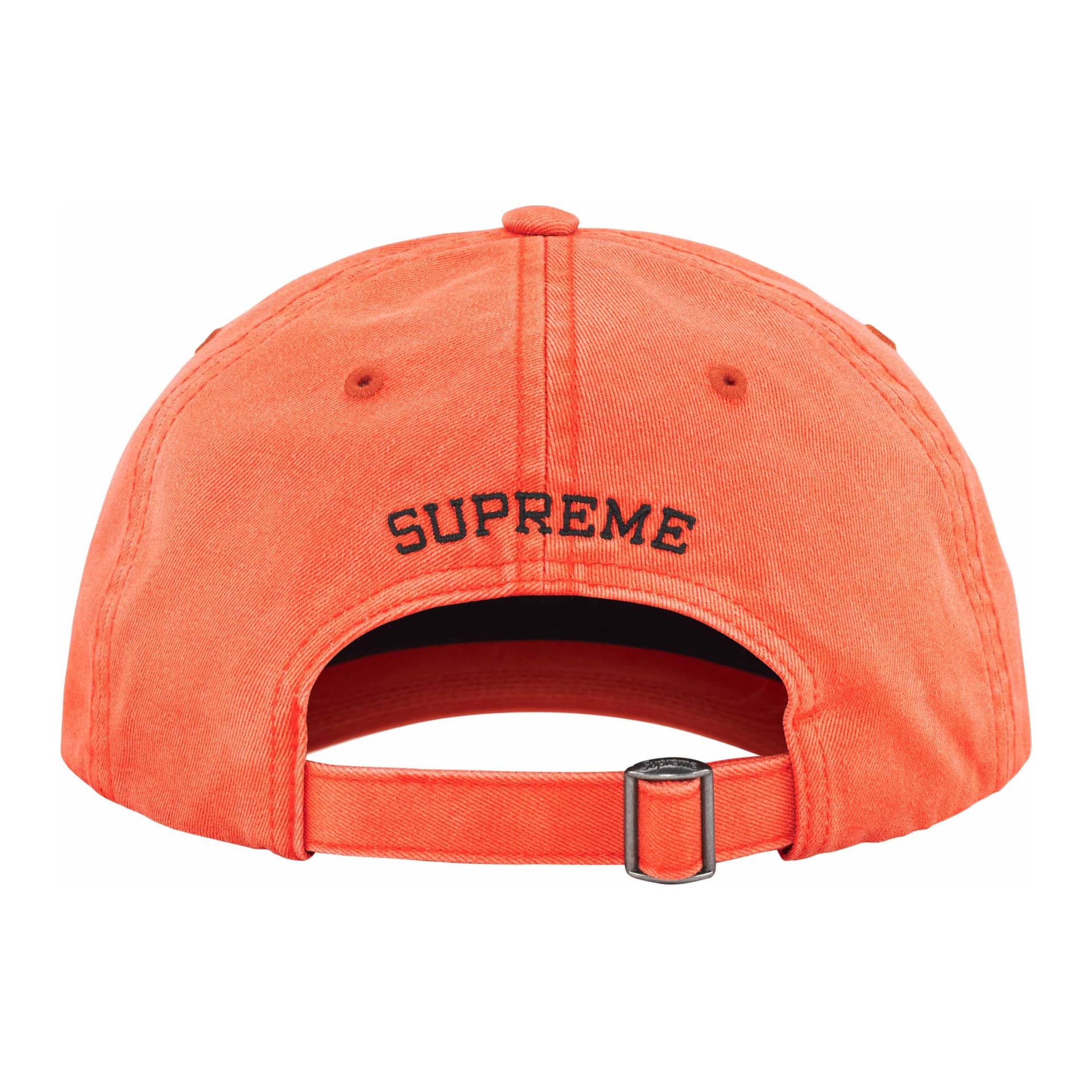 Кепка Supreme 100% хлопок саржа кепки унисекс апельсин - изображение 2
