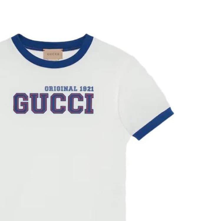 Футболка Gucci Logo T-Shirt Kids - изображение 5