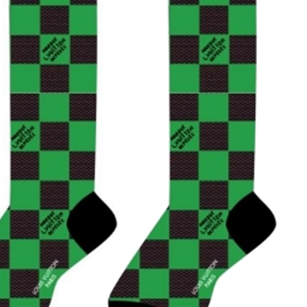 Носки Louis Vuitton x Pharrell SS24 Green Socks - изображение 4
