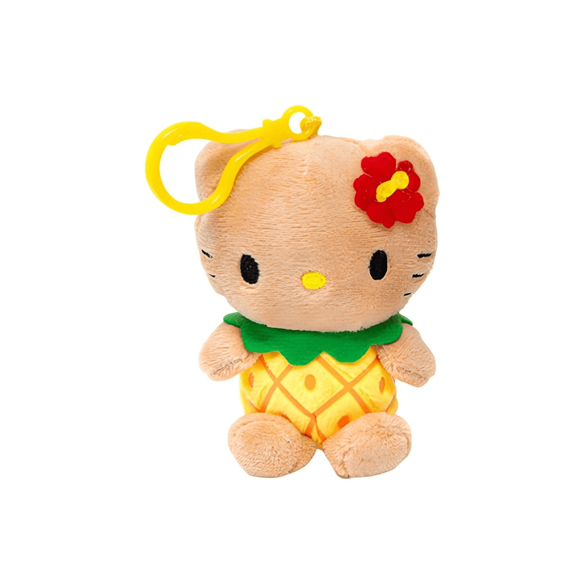 Sanrio Hello Kitty Hawaii Collection Ананас Ограниченная Седативная Эффект Кукла Плюшевый Брелок Высота 16 см - изображение 2