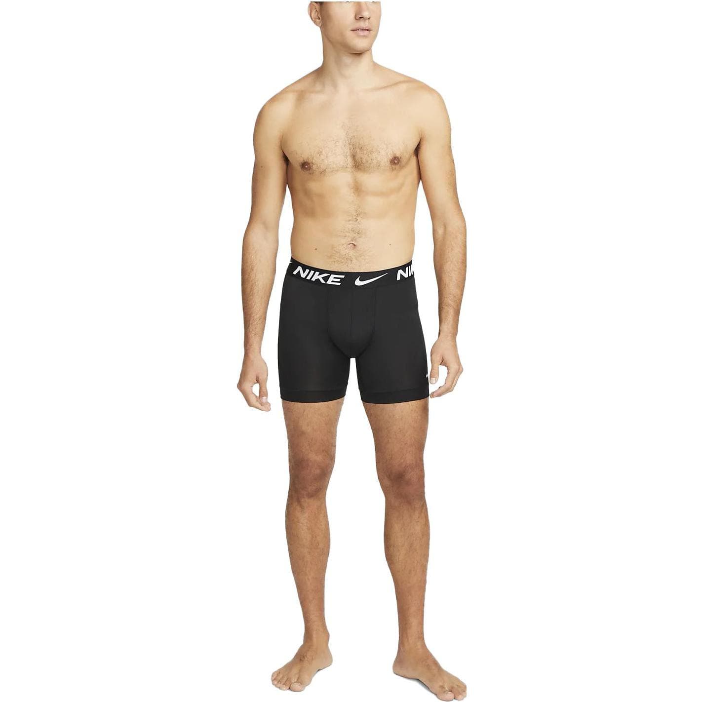 Трусы Nike Dri-FIT Essential Boxer Briefs 3-Pack Black - изображение 2
