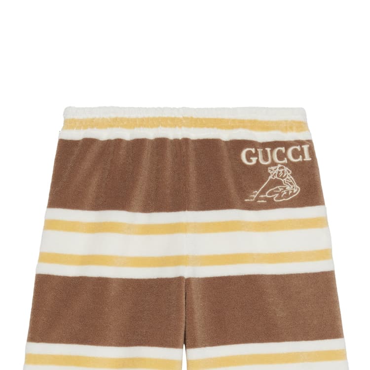 Gucci x Peter Rabbit SS24 Шорты Детские Коричневые - изображение 4