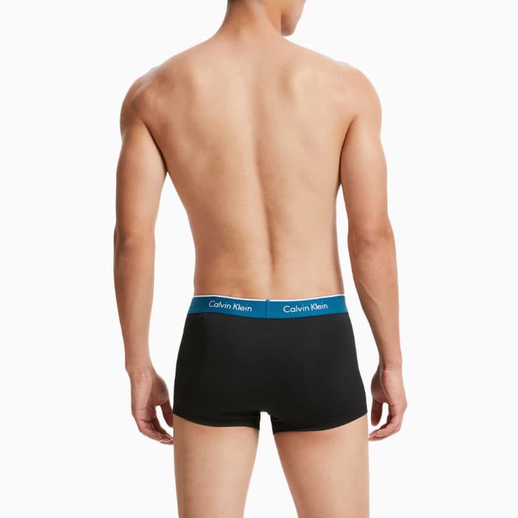 Трусы Calvin Klein Logo Low Rise Trunks 3-Pack Black - изображение 3