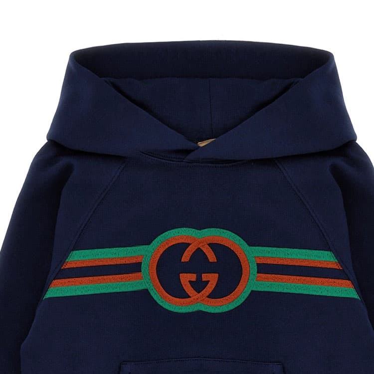 GUCCI Толстовка темно-синий детский - изображение 3