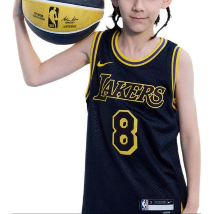 Nike NBA City Edition Lakers Kobe 8&24 Mamba Jersey Black - изображение 6