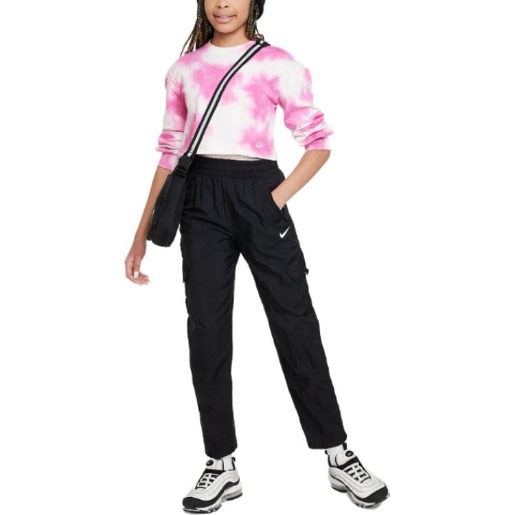 NIKE Черные Kids Брюки карго - изображение 3