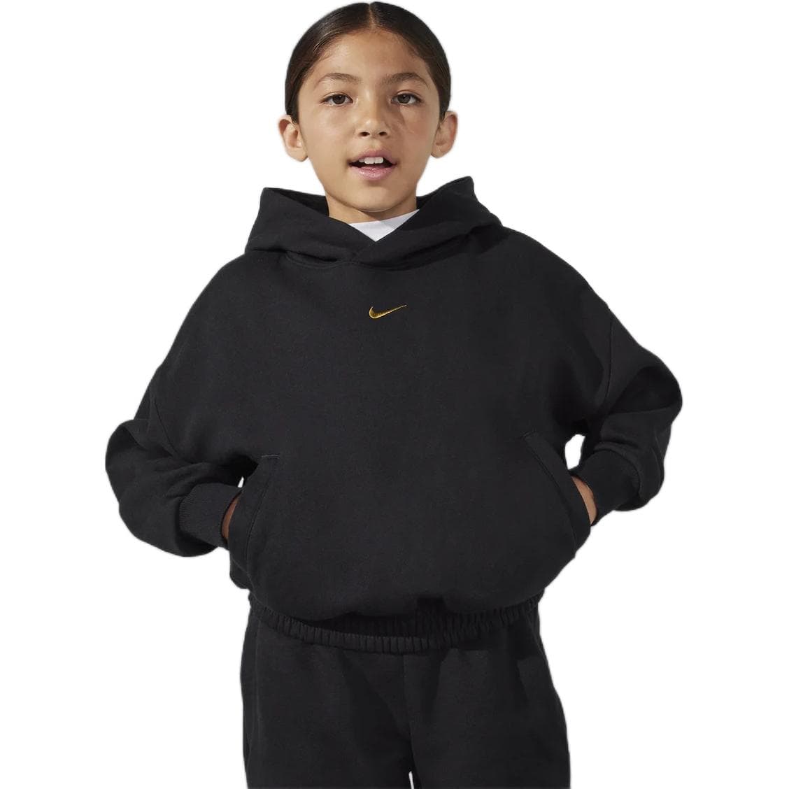 Nike Черный Детский Толстовка - изображение 4