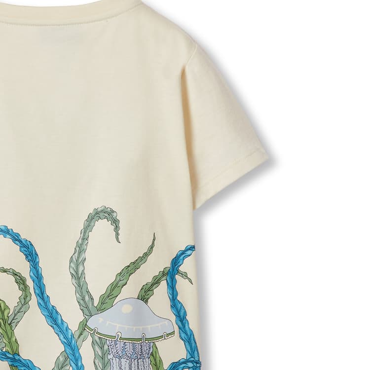 Футболка GUCCI FW24 Logo T-Shirt White Kids - изображение 4