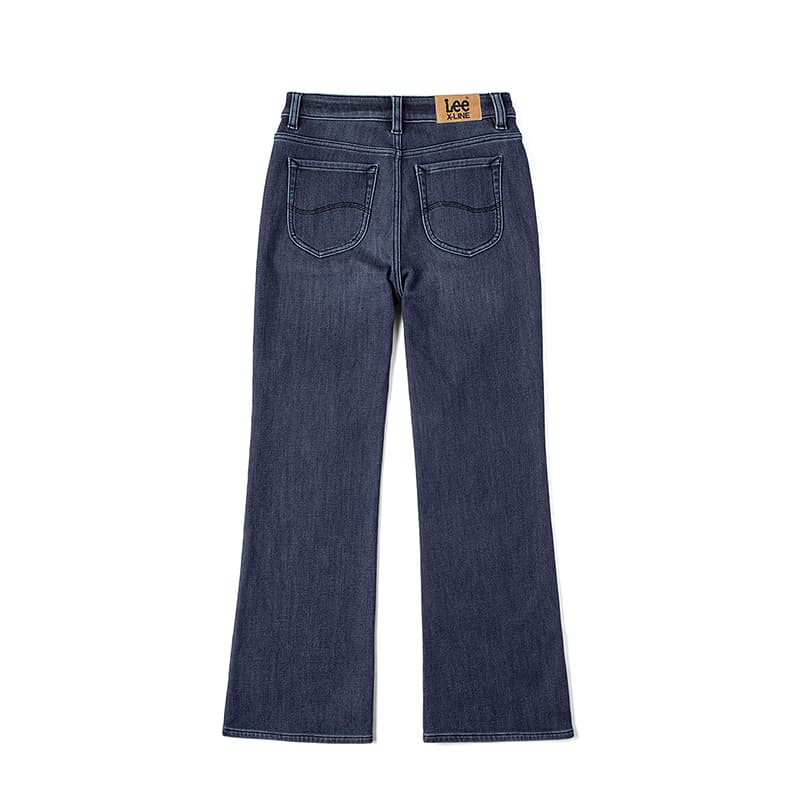 Джинсы Lee FW24 427 Стандартный размер HIGH RISE Расклешенные Утолщенные и с флисовой подкладкой Термостойкие Джинсы Женские - изображение 3