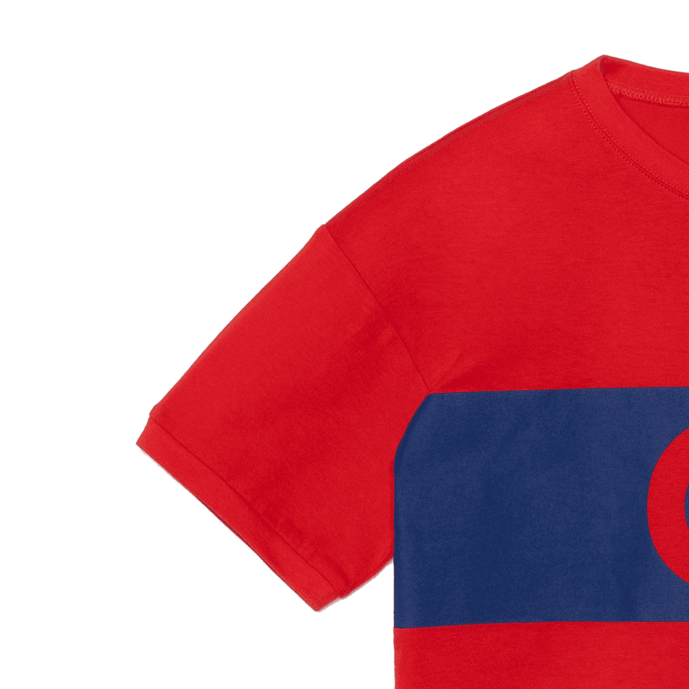 Футболка Gucci SS22 Logo Print T-Shirt Kids Red - изображение 3