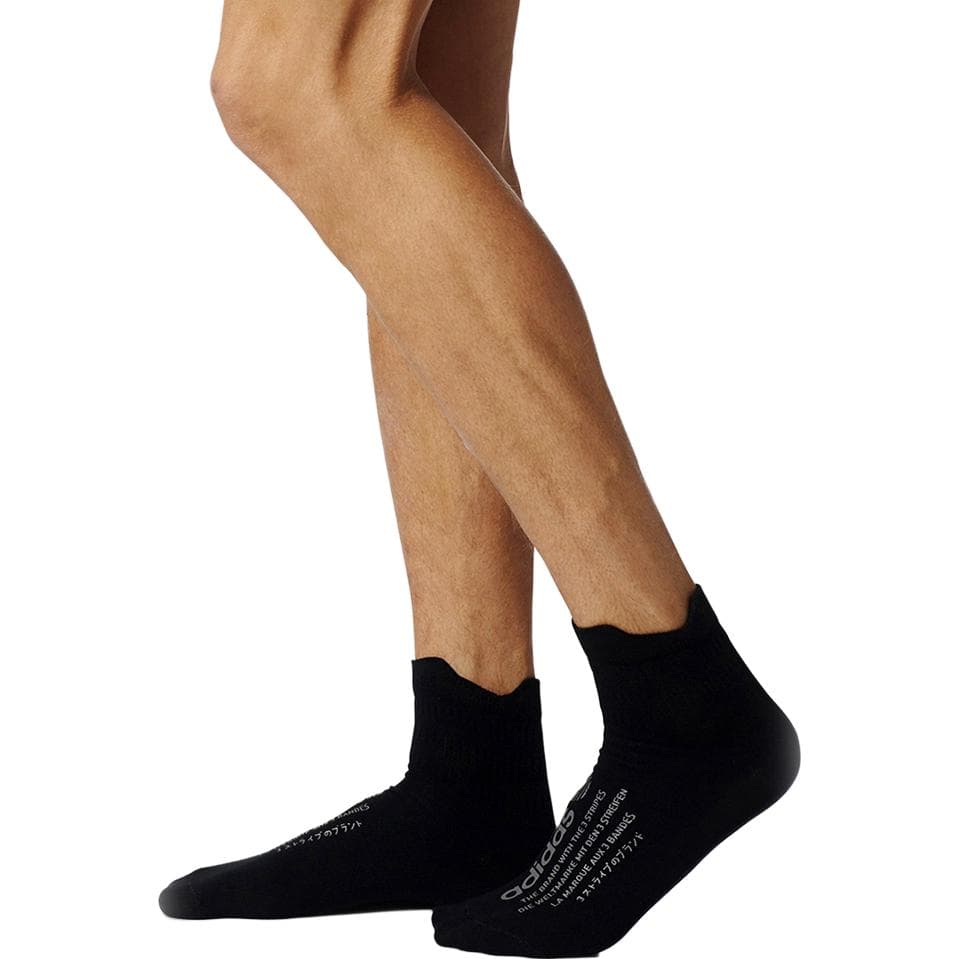 Носки Adidas Originals High Socks with Letter Print Men's Black Adidas Originals Высокие носки с принтом букв Мужские Черные - изображение 5