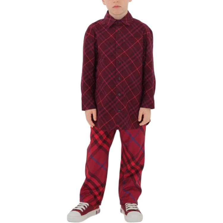 Burberry Check Cotton Shirt - изображение 3