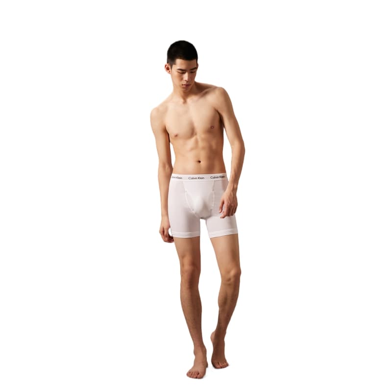 Трусы Calvin Klein Moonlight White Boxer Briefs 3-Pack - изображение 3