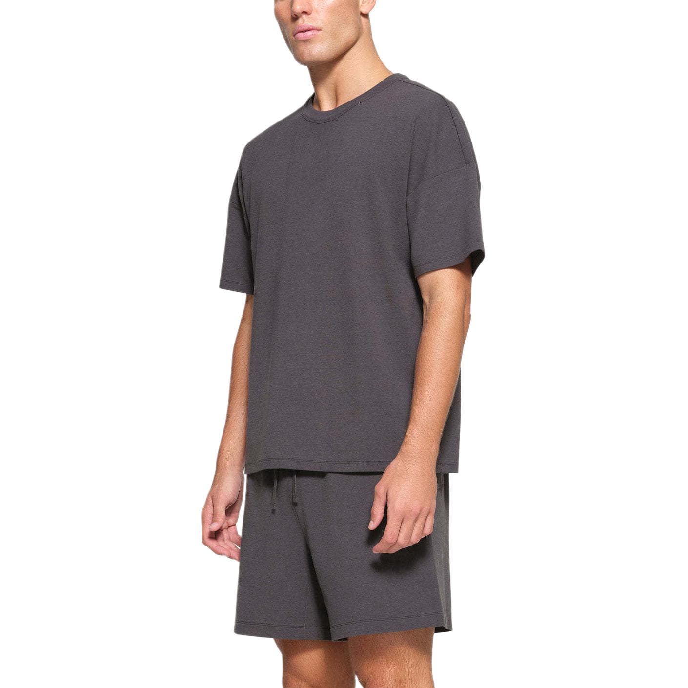 Футболка SKIMS JERSEY LOUNGE MENS RELAXED T-SHIRT FW23 MENS T ASH - изображение 4